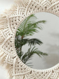 Boho Fringe Mirror